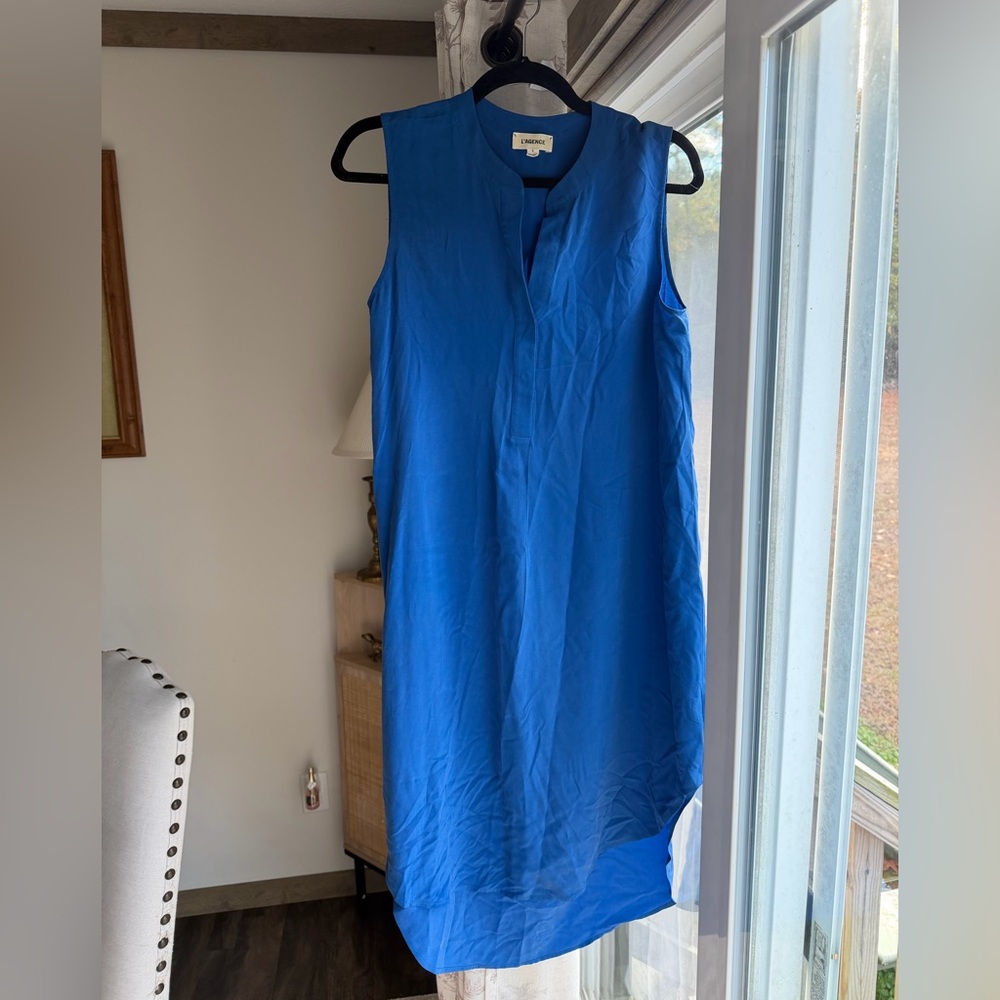 L’Agence 100% Silk Tank Dress size S!